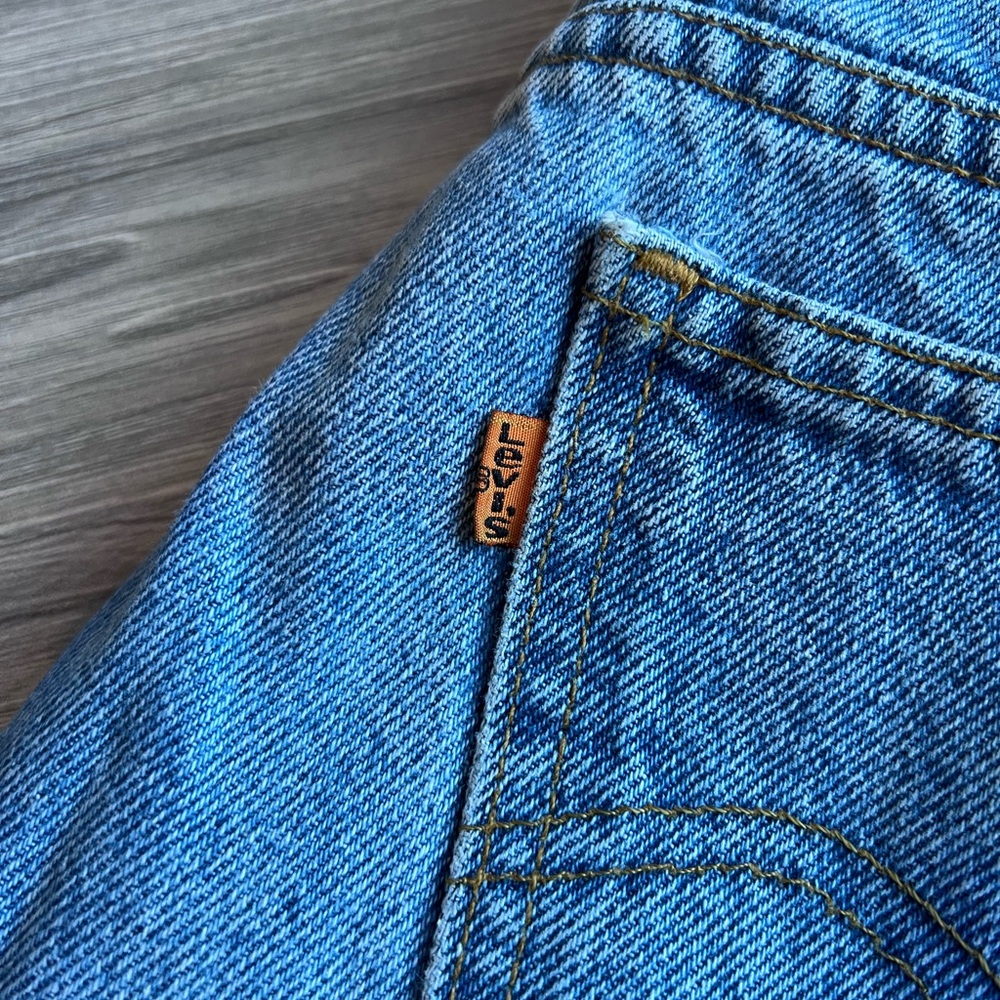 Vintage Levi’s Orange Tab 619 Blue Jeans - Picture 4 of 8